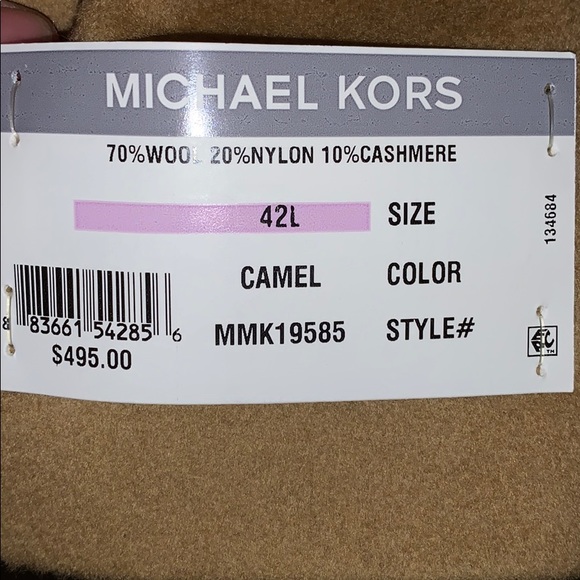 Michael Kors Men's Modern-Fit Overcoat - Picture 2 of 5